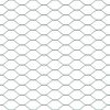 vidaXL Gir&eth;ingarp&oacute;stur Gr&aelig;nn 100 x 0,4 m (25 mm net) St&aacute;l og PVC