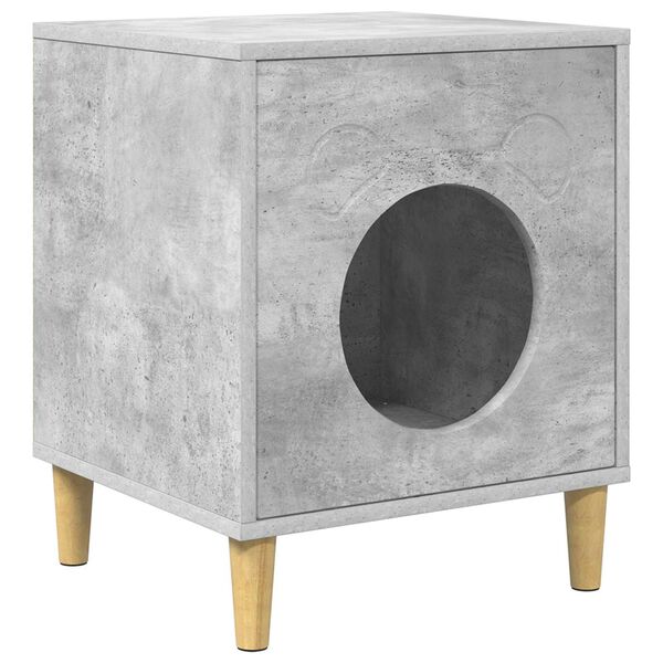 vidaXL Katta h&uacute;s B&eacute;ton 42,5 x 40 x 53 cm Samsettur vi&eth;ur