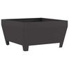 vidaXL Eldurn Svartur 80 x 80 x 43 cm St&aacute;l