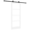 vidaXL Rennidyr ORKDAL Hv&iacute;tt og svart 83 x 202 cm