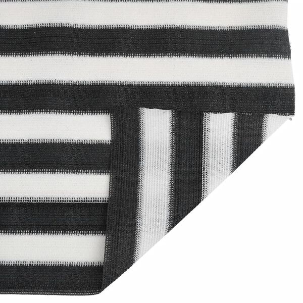 vidaXL N&aelig;&eth;isnet Reykgr&aacute;ar og Hv&iacute;tar 1,5x10 m HDPE 75 g/m&sup2;