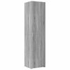 vidaXL H&aacute;r Sk&aacute;pur Gr&aacute;r Sonoma 45x42,5x185 cm Samsettur Vi&eth;ur