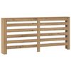 vidaXL Ofnhl&iacute;f Artisian Eik 175x20x82 cm Samsettur Vi&eth;ur