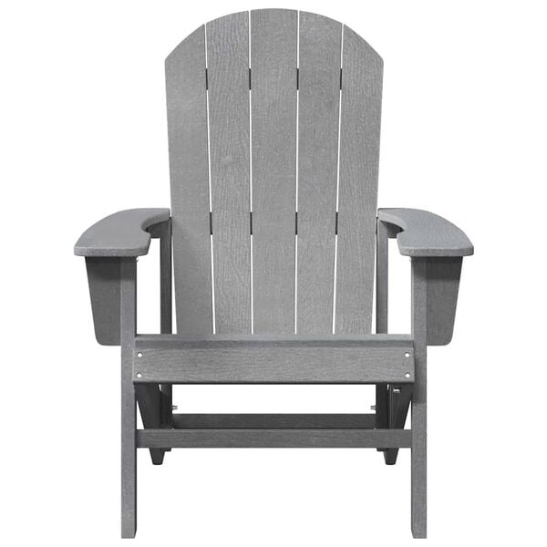 vidaXL Adirondack st&oacute;ll Lj&oacute;sgr&aacute;r 82 x 74 x 92 cm HDPE