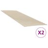 vidaXL R&uacute;mrifjur &iacute; sta&eth;inn me&eth; 48 rimlum, 2 stk. 80x200 cm