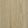 vidaXL Hli&eth;arbor&eth; Sonoma Eik 40x30x60 cm Samsettur Vi&eth;ur