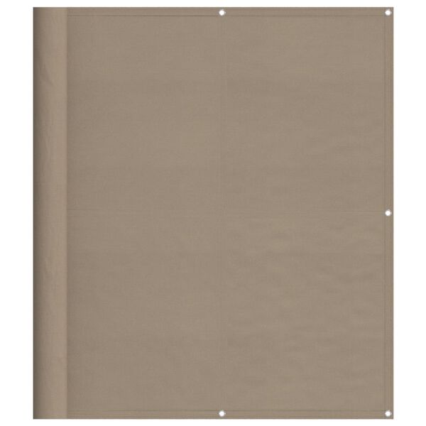 vidaXL Svalaskilr&uacute;m Br&uacute;ngr&aacute;r 120x800 cm 100% P&oacute;l&yacute;ester Oxford