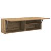 vidaXL ba&eth;herbergis veggsk&aacute;pur Artisan Oak 100x25x30 cm Hanna&eth;ur vi&eth;ur