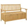 vidaXL Geymslubekkur me&eth; geymslu 120 x 63 x 84 cm Solid-Acacia