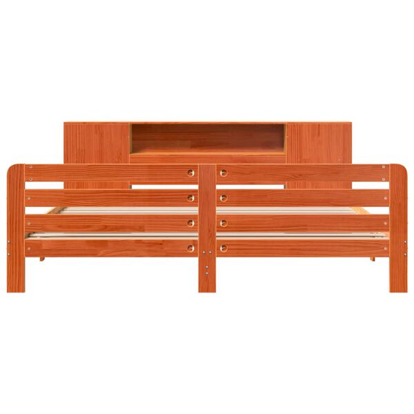 vidaXL R&uacute;mgrind &aacute;n D&yacute;nu 200x200 cm Vaxbr&uacute;n Gegnheil Fura