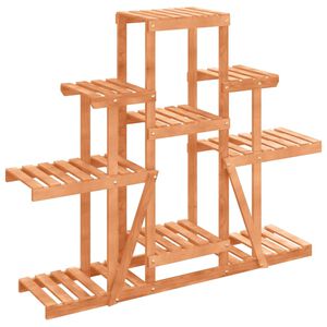 vidaXL Bl&oacute;mastandur 110x25x96 cm Gegnheill &THORN;inur