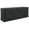 vidaXL Utandyra geymda task Svartur 200 x 60 x 75 cm 210D Oxford efni