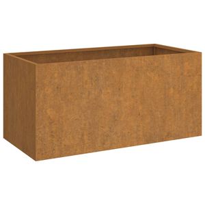 vidaXL Gr&oacute;&eth;urker 62x30x29 cm Corten St&aacute;l