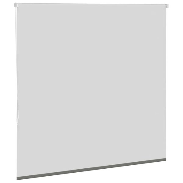 vidaXL R&uacute;llugard&iacute;nur Blackout gr&aacute;r 155x150 cm Efni Breidd 151,6 cm