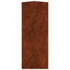 vidaXL Gr&oacute;&eth;urker 30x26x75 cm Corten St&aacute;l