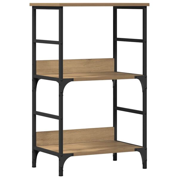 vidaXL B&oacute;kask&aacute;pur Listamannseik 50x33x82 cm Samsettur vi&eth;ur