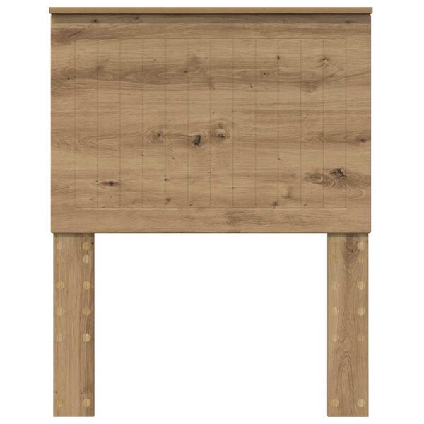 vidaXL Höfðagafl með höfuðgafl Artisan Eik 75 cm Samsettur viður