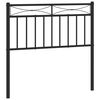 vidaXL Skiptanlegt R&uacute;mgafl &uacute;r M&aacute;lmi Svartur 90 cm