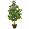 vidaXL Gerviplanta L&aacute;rvi&eth;ur me&eth; Potti Gr&aelig;n 90 cm