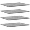 vidaXL B&oacute;kahillur 8 stk. Steypugr&aacute;ar 40x50x1,5 cm Samsettur Vi&eth;ur