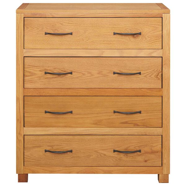 vidaXL Cabinet me&eth; sk&uacute;ffu me&eth; geymslu Br&uacute;nn Samsettur vi&eth;ur