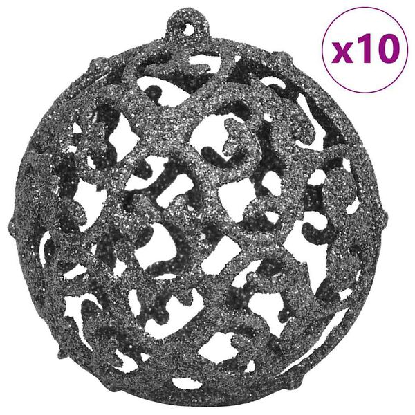 vidaXL Gervi fyrirfram l&yacute;stum j&oacute;latr&eacute; me&eth; 300 LED Svartur 210 cm PVC