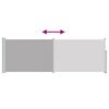 vidaXL &Uacute;tdraganlegur skj&oacute;lveggur &aacute; ver&ouml;nd 100 x 300 cm Gr&aacute;r