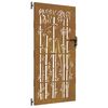 vidaXL Gar&eth;hli&eth; 85x175 cm &uacute;r corten st&aacute;li &uacute;r bambus