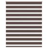 vidaXL Sebragard&iacute;nur 140,9x175 cm Efnisbreidd 136,7 cm kaffi