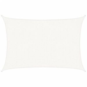 vidaXL Skyggnid&uacute;kur Segl 160 g/m&sup2; Hv&iacute;tur 2x2,5 m HDPE