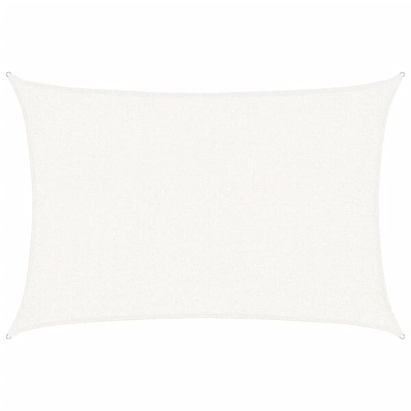 vidaXL Skyggnid&uacute;kur Segl 160 g/m&sup2; Hv&iacute;tur 2x2,5 m HDPE