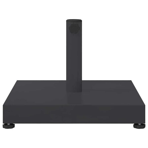 vidaXL Sólhlífarfótur Dökk grá 45 x 45 x 31,5 cm
