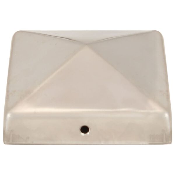 vidaXL P&yacute;ram&iacute;dahattar &aacute; Gir&eth;ingastaura 6 stk Ry&eth;fr&iacute;tt St&aacute;l 81x81 mm