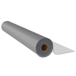 vidaXL Hl&iacute;f&eth;arfilma &aacute; Bor&eth; M&ouml;tt 0,9x15 m 1,6 mm PVC