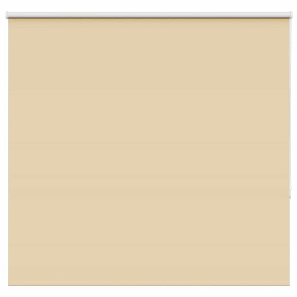vidaXL R&uacute;llugard&iacute;nur Blackout Beige 165x150 cm Efni Breidd 161,6 cm