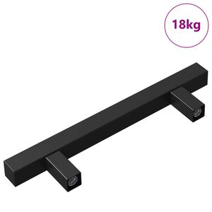 vidaXL Sk&aacute;p handfang 420 pcs Svartur 150 x 12,3 x 35,2 mm