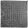 vidaXL Sv&aelig;&eth;isteppi PALMERAS Antras&iacute;t 200 x 200 cm P&oacute;l&yacute;ester