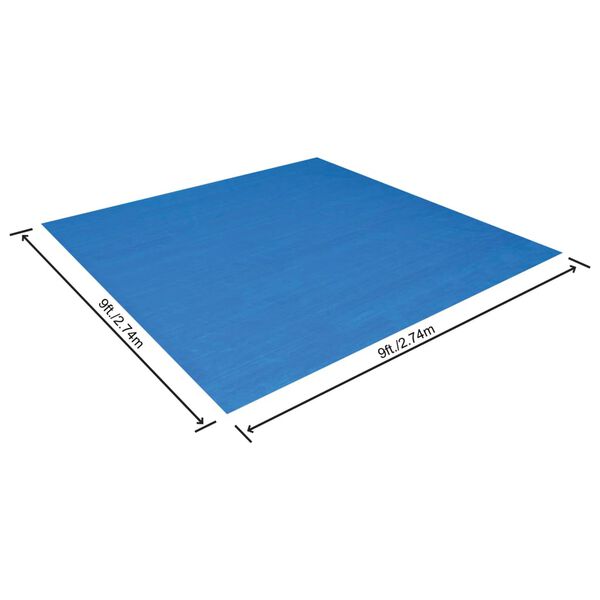 Bestway Jarðdúkur fyrir Sundlaug Flowclear 274x274 cm