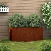 vidaXL Gr&oacute;&eth;urker 62x30x29 cm Corten St&aacute;l