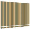 vidaXL Varmaskiptaefni fyrir skyggni Gr&aelig;nn og gulur 430 x 345 cm