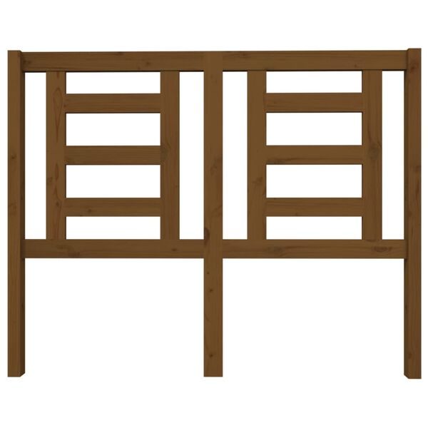 vidaXL H&ouml;f&eth;agafl fyrir R&uacute;m Lj&oacute;sbr&uacute;nn 126x4x100 cm Gegnheil Fura