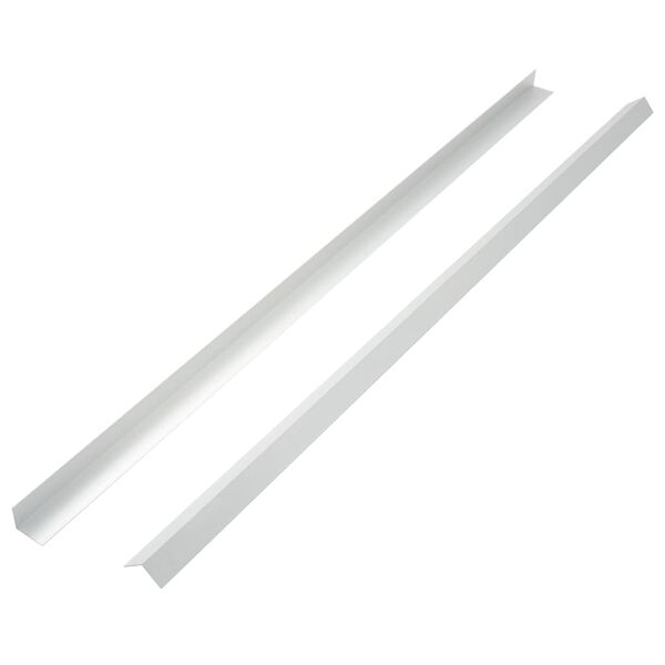 vidaXL Kantkl&aelig;&eth;ing 5 Stk. &Aacute;l 170 cm Silfurlitu&eth;