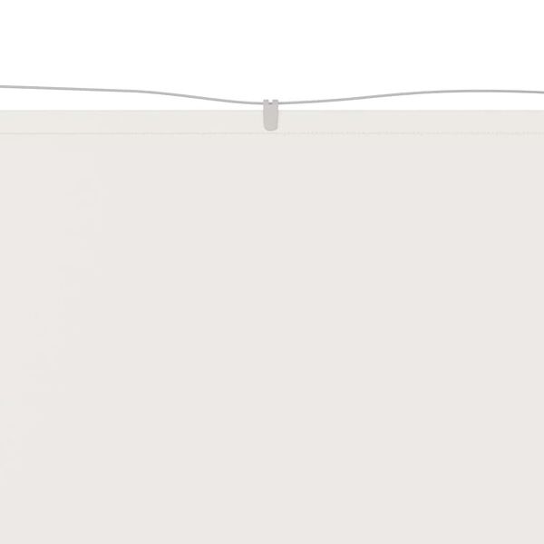 vidaXL L&oacute;&eth;r&eacute;tt S&oacute;ltjald Hv&iacute;tt 180x800 cm Oxfordefni
