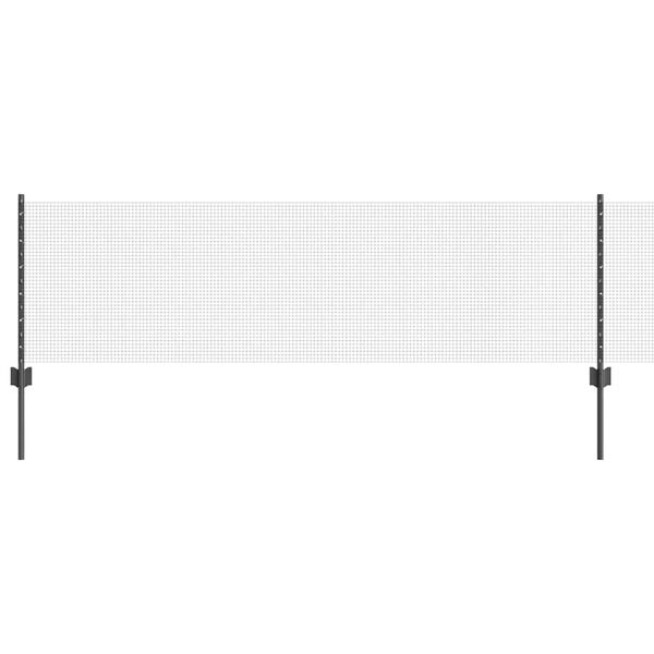 vidaXL Gir&eth;ing me&eth; p&oacute;st Gr&aacute;r 0,6 x 100 m St&aacute;l og PVC
