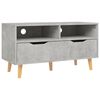 vidaXL Sj&oacute;nvarpssk&aacute;pur Steypugr&aacute;r 90x40x48,5 cm Samsettur Vi&eth;ur