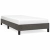 vidaXL R&uacute;mgrind &aacute;n D&yacute;nu D&ouml;kkgr&aacute;r 90x190 cm Flauel