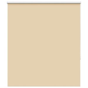 vidaXL R&uacute;llugard&iacute;nur Blackout Beige 140x130 cm Efni Breidd 136,6 cm
