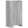 vidaXL Sk&oacute;sk&aacute;pur Gr&aacute;r Sonoma 52x37,5x100 cm Samsettur Vi&eth;ur