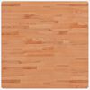 vidaXL Bor&eth;plata 80x80x1,5 cm Ferningur Gegnheilt Beyki