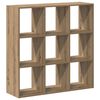 vidaXL B&oacute;kask&aacute;pur Artisian Eik 102x32x102 cm Samsettur Vi&eth;ur